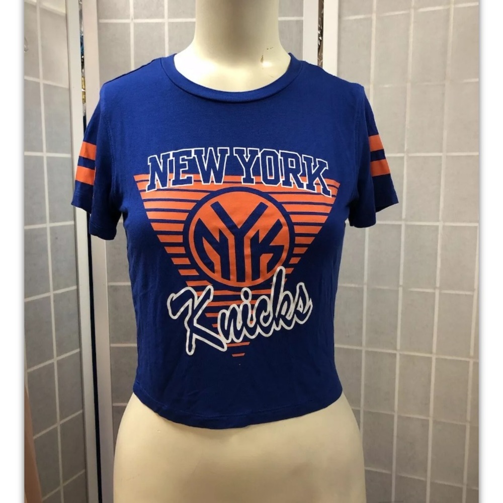 NBA New York Nicks, Women, t-shirt, crop, size M.: